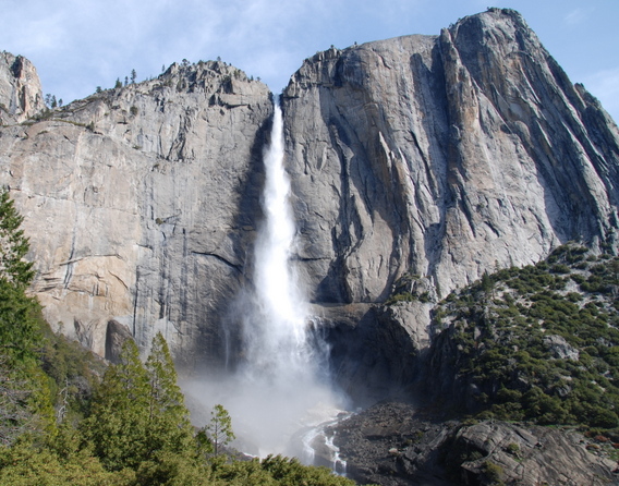 Yosemite Falls in Spring by John P. DeGrazio