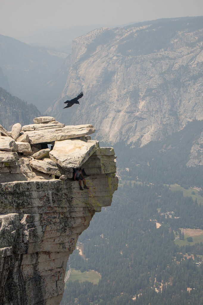 Soaring Above Half Dome