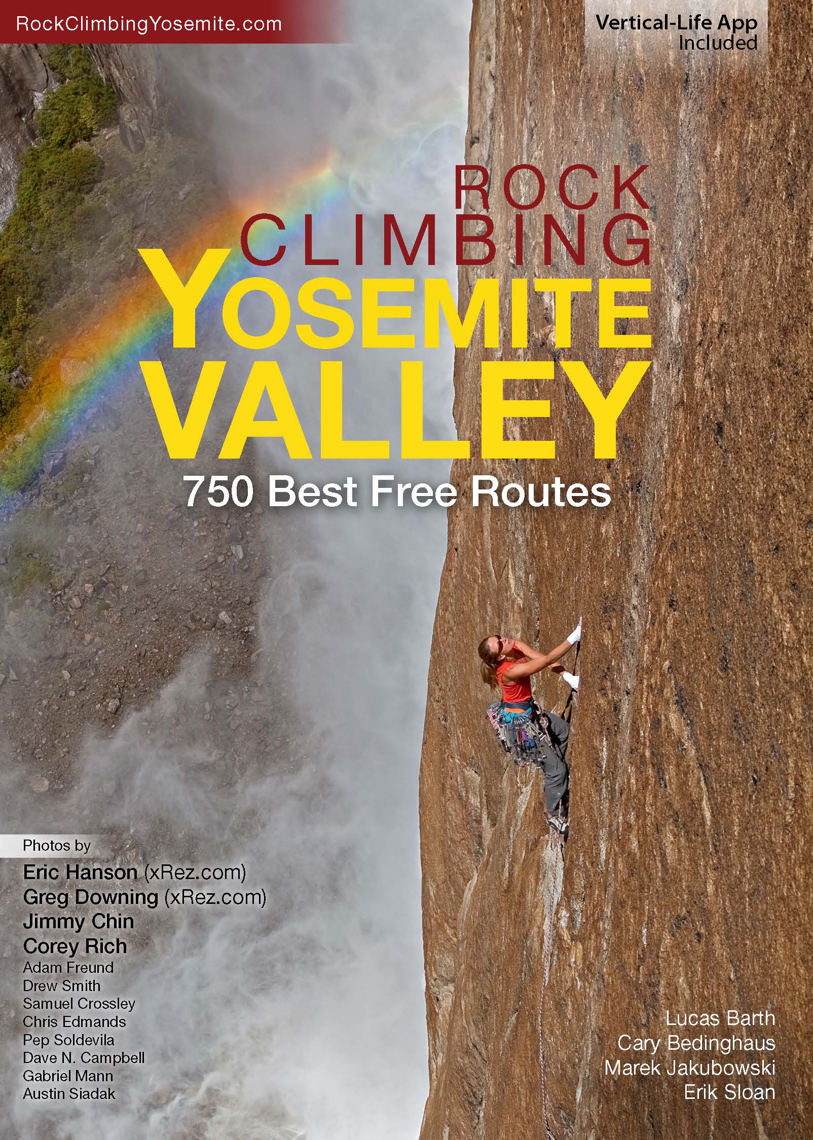 Rock Climbing Yosemite Valley Guide Book