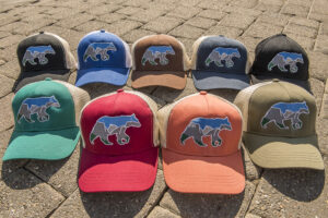 Yosemite Bear Trucker Caps